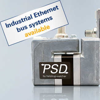 Compact PSD direct drives now available with Industrial Ethernet buses